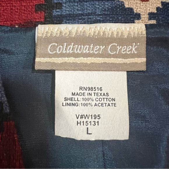 Coldwater Creek Aztec boho southwestern Vest - Picture 11 of 12